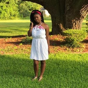Red, White and Blue Summer Dress